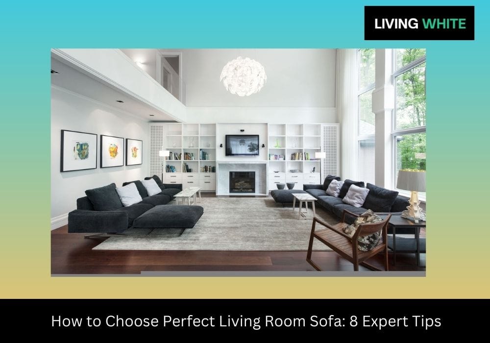 How to Choose a Perfect Living Room Sofa: 8 Expert Tips
