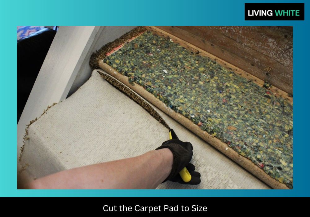Cut the Carpet Pad to Size